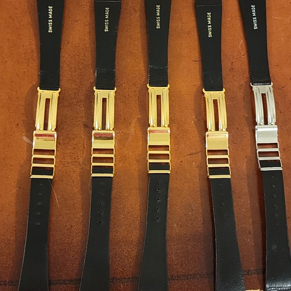 Vintage/New Swiss Made Genuine Lizzard Deployment Buckle 20mm - Picture 3 of 9